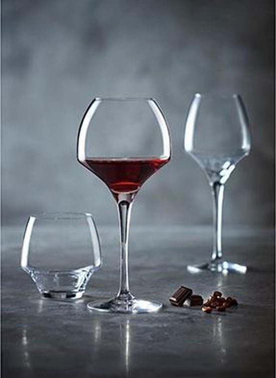 Verre à vin Open Up Chef & Sommelier - Rond - 370 ml - Transparent - Set-6  | bol