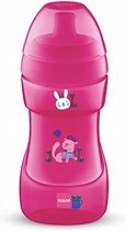 MAM Drinkfles Fles 330 ml 12m+ Roze Antilek