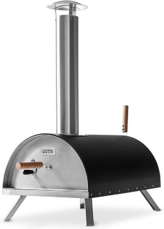 Ik heb een contract gemaakt Aannemer Bevriezen MaxxGarden Pizza oven - hout gestookt | bol.com