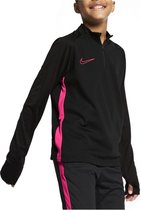 Nike Dry Academy Drill Top  Sportshirt - Maat 140  - Unisex - zwart,roze