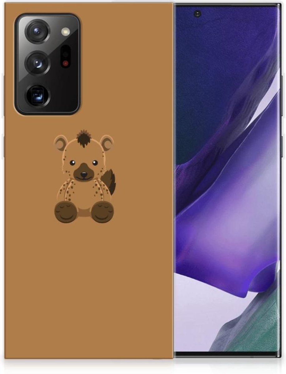 Samsung Galaxy Note20 Ultra Telefoonhoesje met Naam Baby Hyena