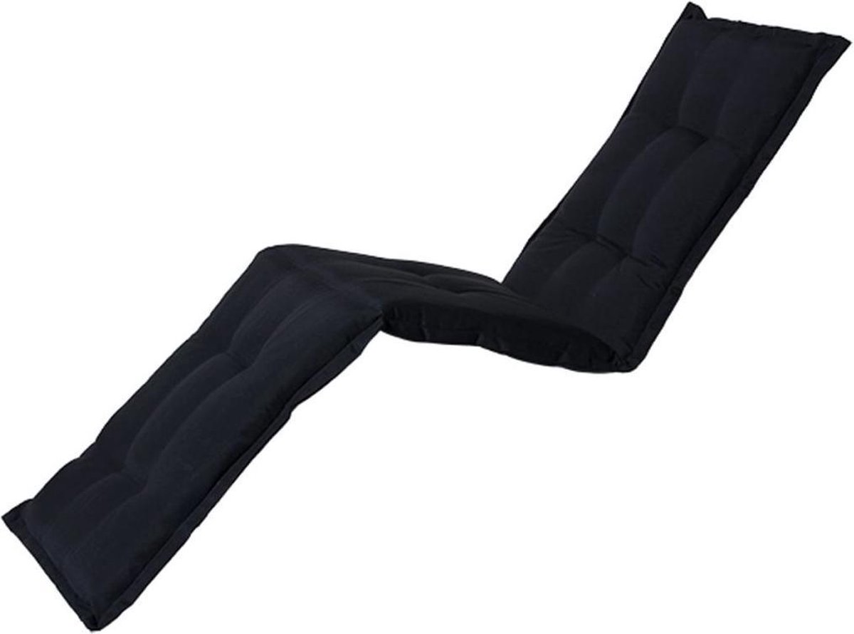 Madison loungekussen in Panama Zwart design voor ligbed - 200 x 65cm - comfortabel en stijlvol.
