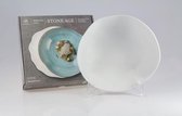 2 stuks SALADESCHAAL - wit porselein ∅ 28.5 cm