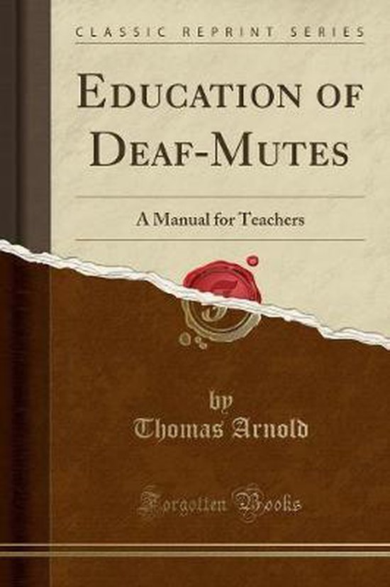Education of Deaf-Mutes - cover