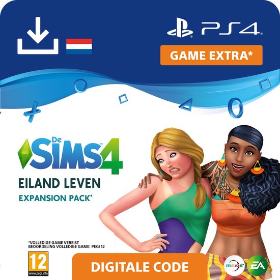 De Sims 4 - uitbreidingsset - Eiland Leven - NL - PS4 download | bol.com