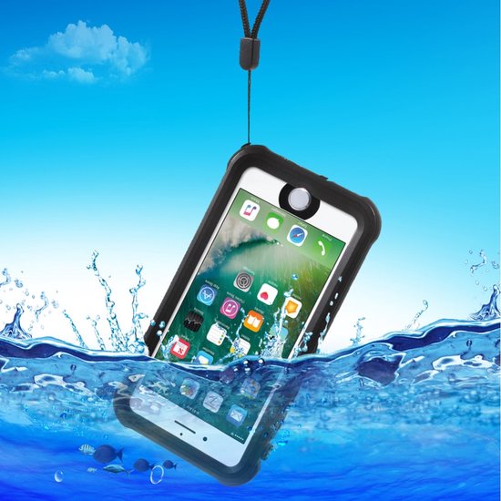Waterproof iPhone 7 case IP68 zwart waterdicht cover | bol