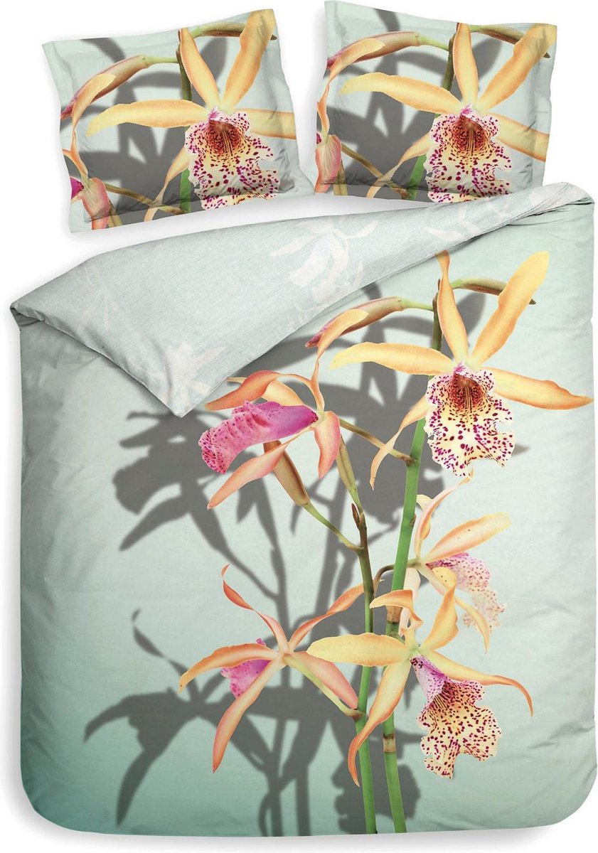 Heckettlane Heckett Lane Dekbedovertrek Katoen Satijn Isla - mint green 200x200/220cm