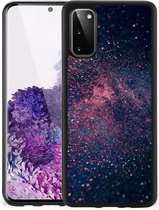 TPU Siliconen Hoesje met Foto Geschikt voor Samsung Galaxy S20 Telefoonhoesje met Zwarte rand Stars