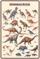 Wandbord - Dinosaurier - Dino - Dinosaurus