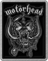 Motorhead Pin Logo & War Pig Zwart/Zilverkleurig
