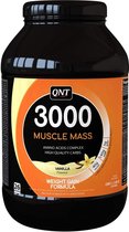 QNT - Weight gainer: Muscle Mass 3000 Vanille (1,3kg)