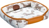 NEW COLLECTION - Lovely Nights Mand Rechthoek Animal Collection - Fox Brown