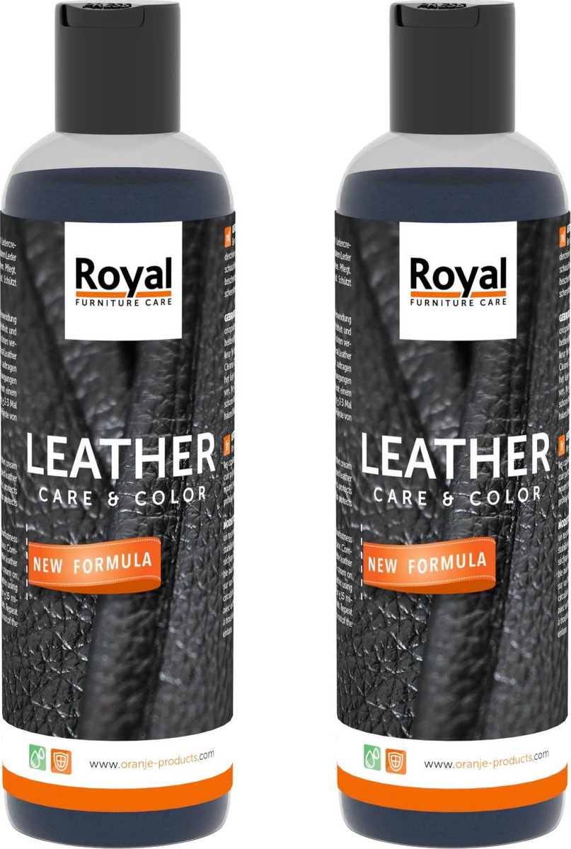 Royal Furniture Care, Care en Color black, Zwart, 2pack