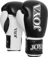 Joya Kickboxing Glove Work Out Leather / PU Noir / Blanc - 10oz