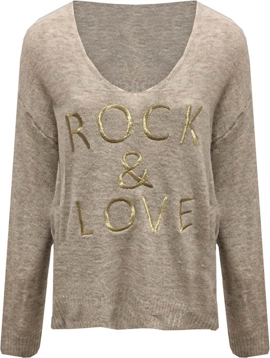 Dames Trui -Rock and Love-One size | bol
