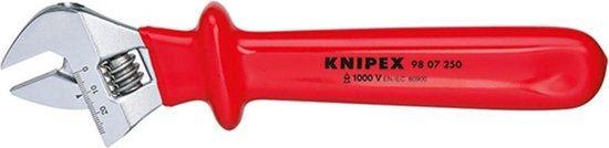 Knipex 98 07 250 VDE Verstelbare moersleutel - 1000V AC - 260mm - 30mm