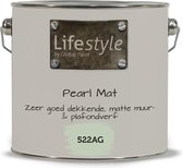 Lifestyle Pearl Mat - Extra reinigbare muurverf - 522AG - 2.5 liter