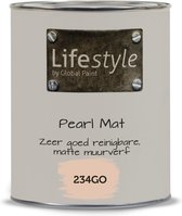 Lifestyle Pearl Mat - Extra reinigbare muurverf - 234GO - 1 liter