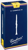 Vandoren Classic Bb-Klarinette 3 doos met 10 rieten - Riet voor Bb klarinet (Frans)