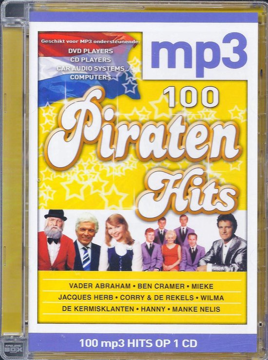 Dood in de wereld Handvest Destructief 100 mp3 Piraten Hits CD/DVD 1-Disc met 100 Hits! 330 Minuten Muziek  Nederlandstalig.... | bol.com