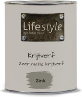 Lifestyle Krijtverf - Zink  - 1 liter
