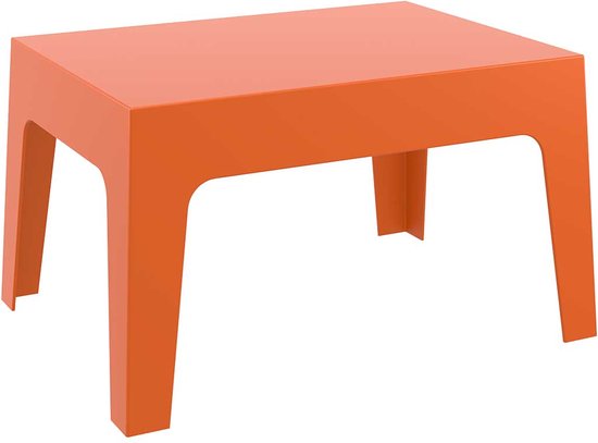Clp Box - Table de jardin - Empilable - Plastique - orange,