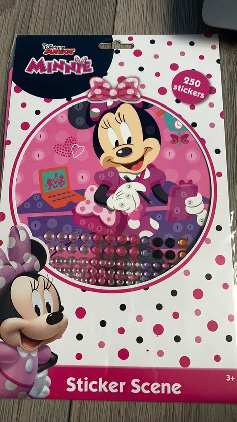 Sticker scene Minnie mouse | Disney Mouse stickers Knutselen | Disney stickers | bol.com
