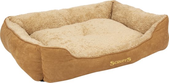 Scruffs Cosy Comfortabele Hondenmand - Goudkleurig - X-Large 90 x 70 cm