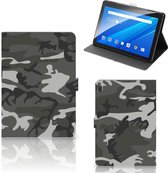 Tablet Hoesje Lenovo Tab E10 Hoes met Standaard Army Light