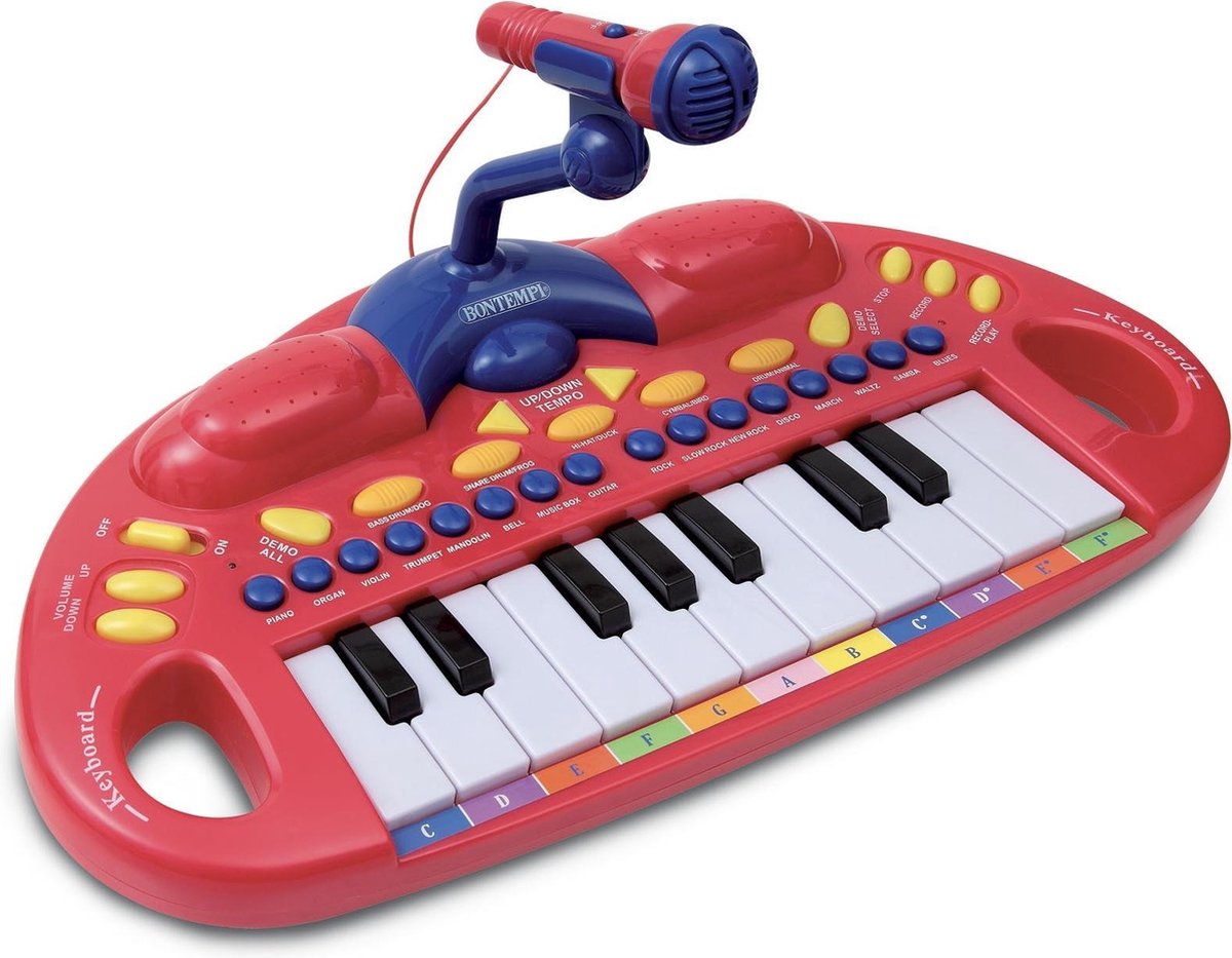 Bontempi Electrisch Toetsenbord met Microfoon