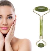 Quartz Skincare Jade Roller| Gezichtsroller| Gezichtsverzorging| Gezichtsmassage Roller - Groen