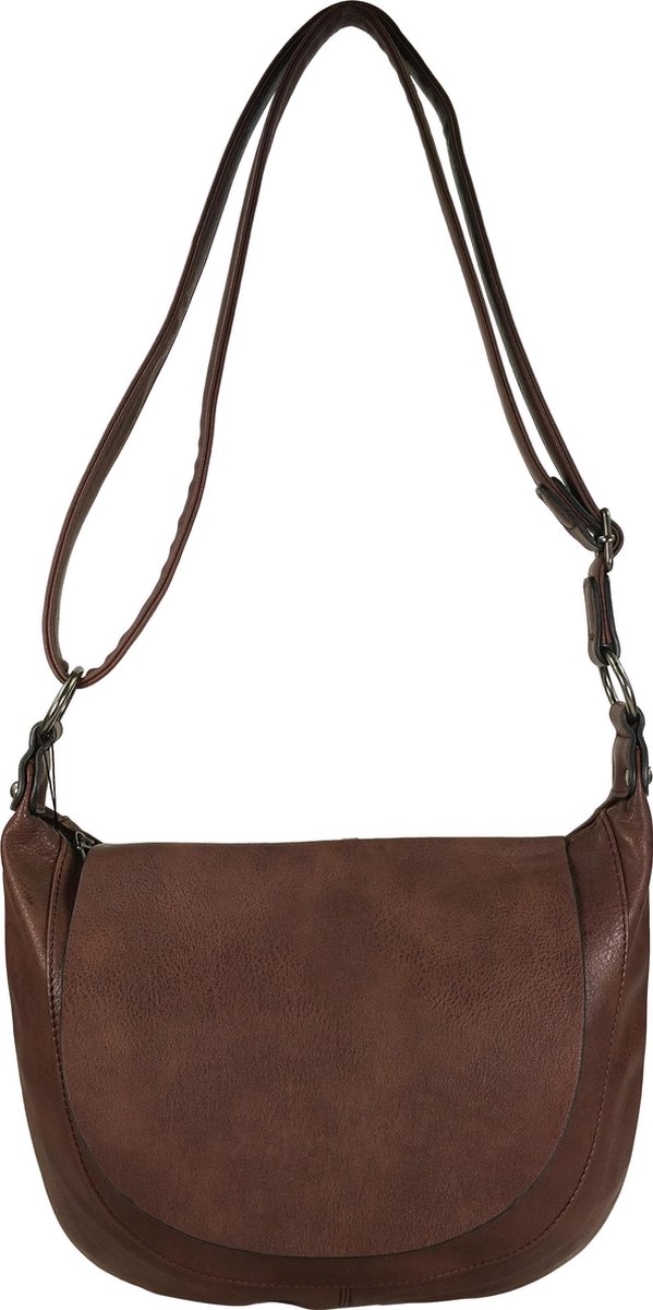 Handtas Flora & Co chocolat