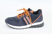 Trackstyle- blauw oranje sneaker maat 31