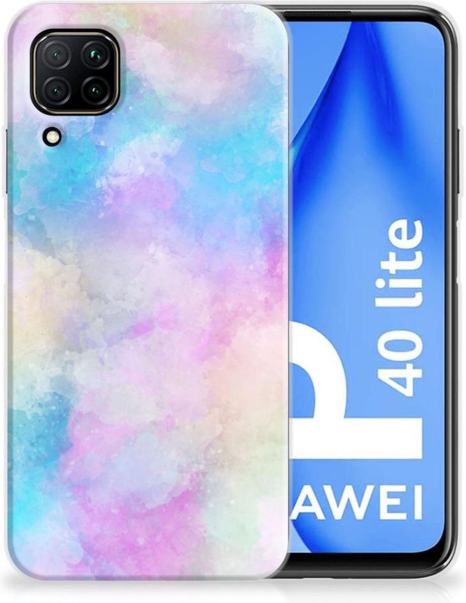 Hoesje maken Huawei P40 Lite Watercolor Light