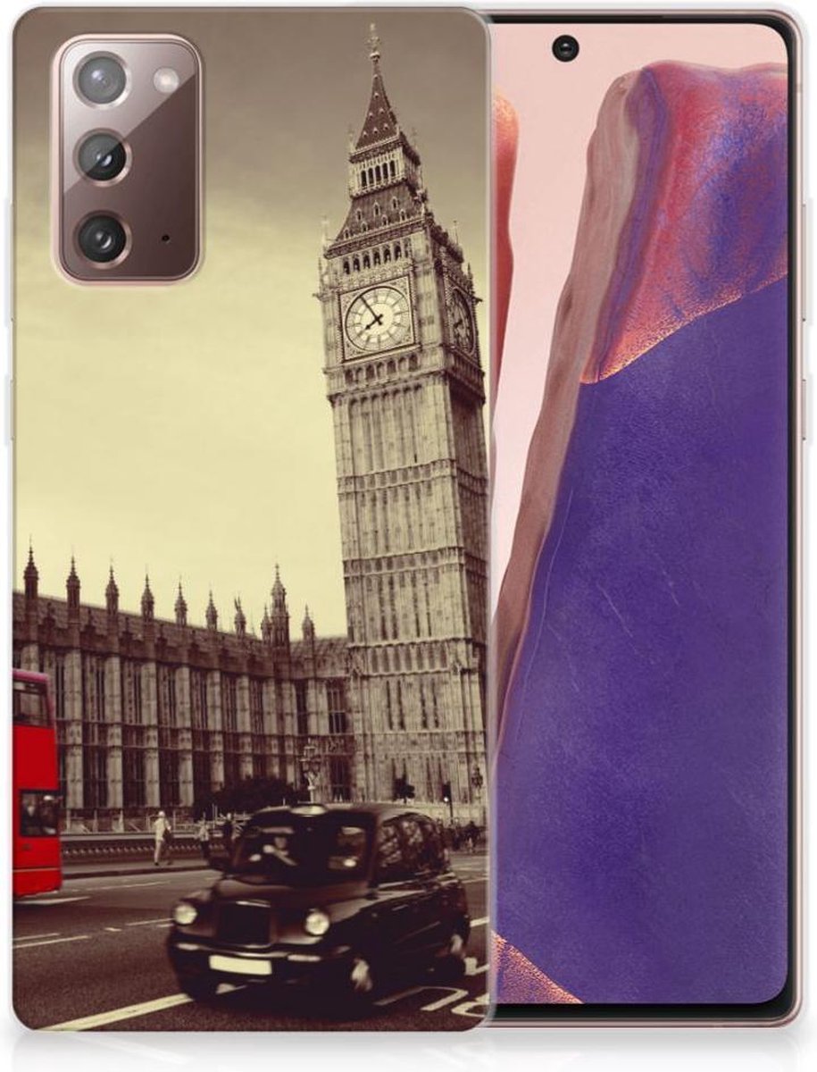 Samsung Note 20 Siliconen Back Cover Londen