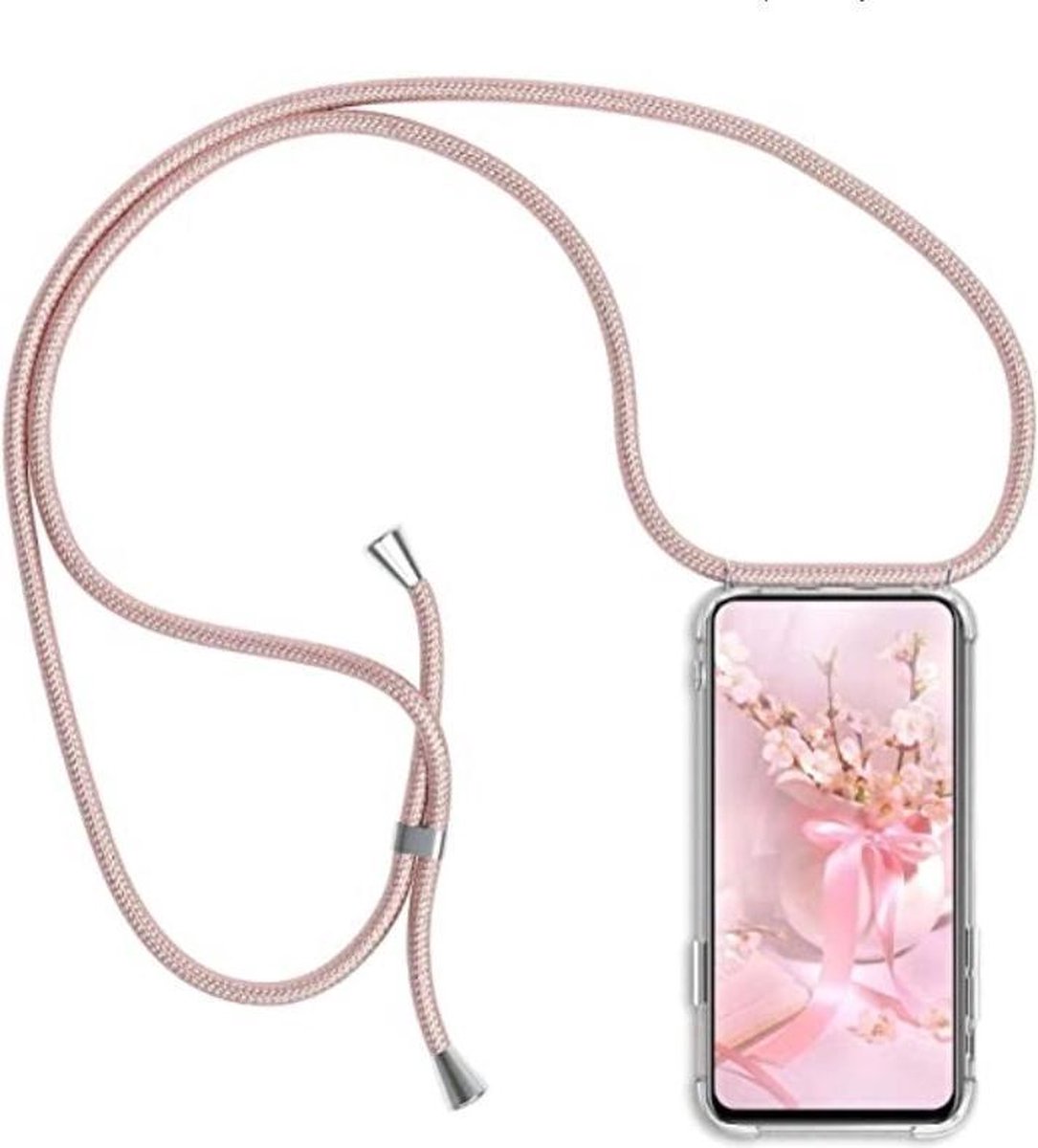 Samsung Galaxy S20 FE hoesje met koord - Luiaard - Mooie Telefoonhoesjes