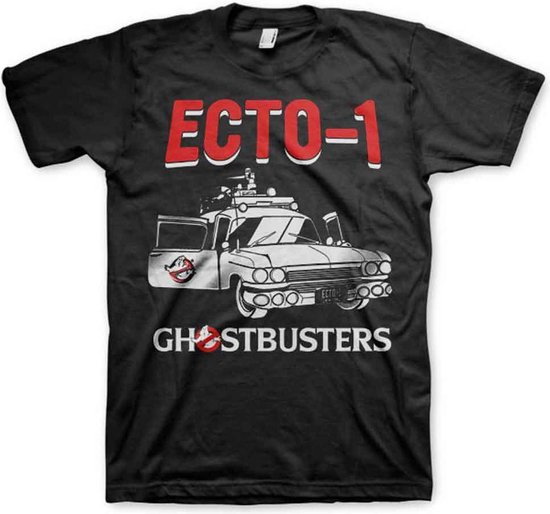 Merchandising GHOSTBUSTERS - T-Shirt Ecto-1 - Black