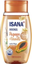 ISANA Douchegel Papaya & Vanilla -   voor elke huid -  pH-huidneutraal  (250 ml)