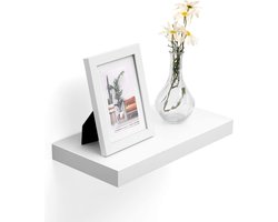 Zwevende Wandplank 40x20 cm (BxD) - Wit