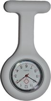 Unisex - Verpleeg horloge - Verpleegsterhorloge - Zusterhorloge - Siliconen - Wit