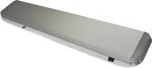 Mo-El Heater 2200 Watt terrasverwarming / winkelverwarming / loodsverwarming Hot-Top Zilver met dimmer