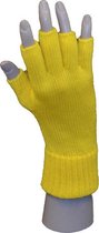 Rubie's Handschoenen Vingerloos Unisex Geel One Size
