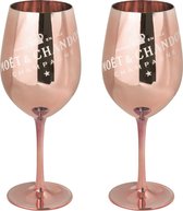 Verres à champagne Moet & Chandon bronze - 2 pcs