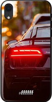 iPhone Xr Hoesje TPU Case - Audi R8 Back #ffffff