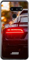 LG G8 ThinQ Hoesje Transparant TPU Case - Audi R8 Back #ffffff