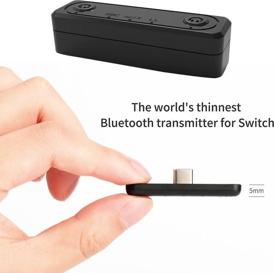 Ultra Slim Bluetooth 5.0 Dual Audio Transmitter - Geschikt voor Sony PS4 /  Sony PS3 /... | bol.com