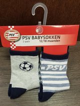PSV Babysokken 2 pack 12-18 maanden