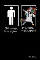 Physical Therapist: Liniertes A5 Notizbuch oder Heft f�r Physiotherapeuten
