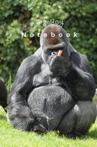Big boy Notebook: Nature's wild animals gorilla notebooks