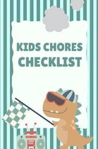 Kids Chores Checklist: Kids Chores List Journal: Home Schooling Moms - Homework Due - I made the Bed - Habit Tracker - Checklist - Weekly - D